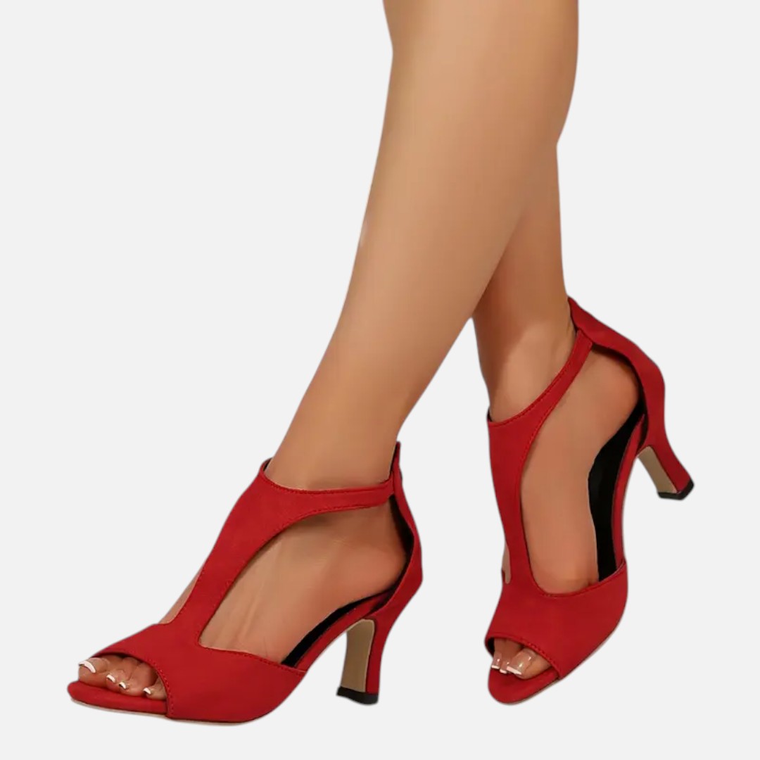 Mivora London | Women’s Elegant Heeled Sandals with Gentle Support