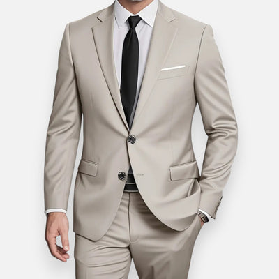 Mivora London | Men’s Sleek-Tailored 2-Piece Suit – Refined Style for Every Occasion