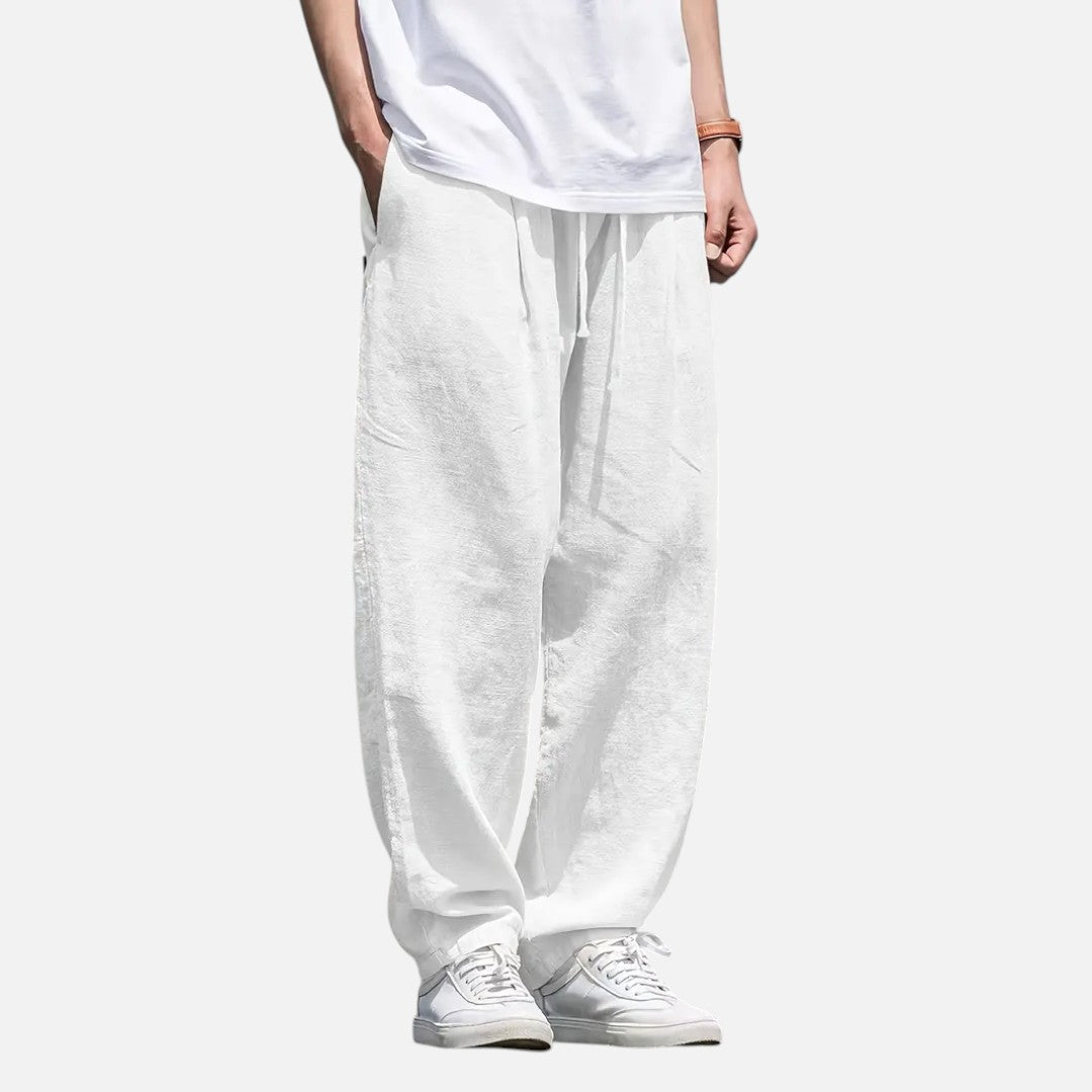 Mivora London | Men’s Baggy Summer Trousers