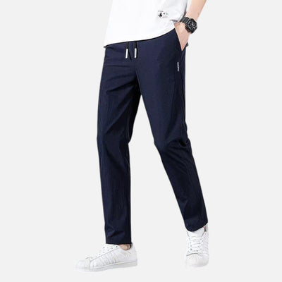 Mivora London | Men’s Lightweight Breathable Drawstring Trousers