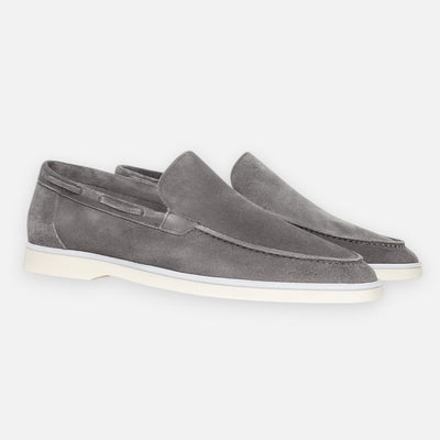 Mivora London | Men’s Suede Loafers with Classic Design