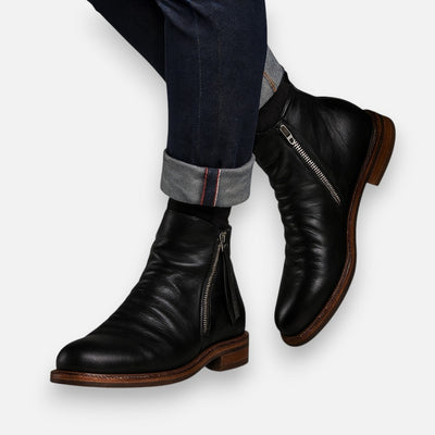 Mivora London | Men’s Sleek Zipper Boots