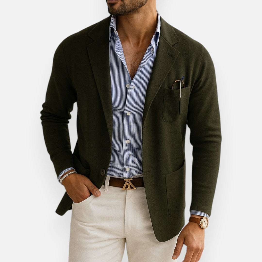 Mivora London | Men's Lightweight Slim Fit Casual Blazer
