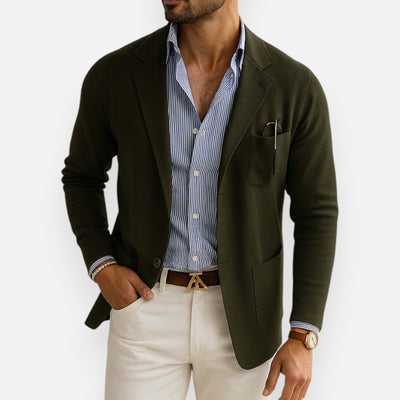 Mivora London | Men's Lightweight Slim Fit Casual Blazer