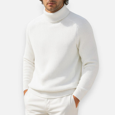 Mivora London | Men’s Luxurious Roll-Neck Sweater