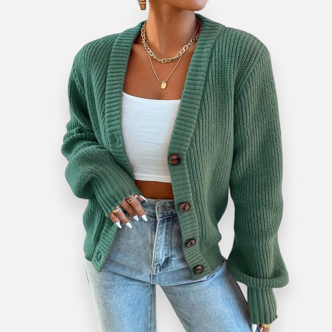 Mivora London | Women’s Luxe Knit Cardigan – Effortless Style