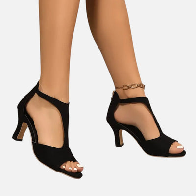 Mivora London | Women’s Elegant Heeled Sandals with Gentle Support