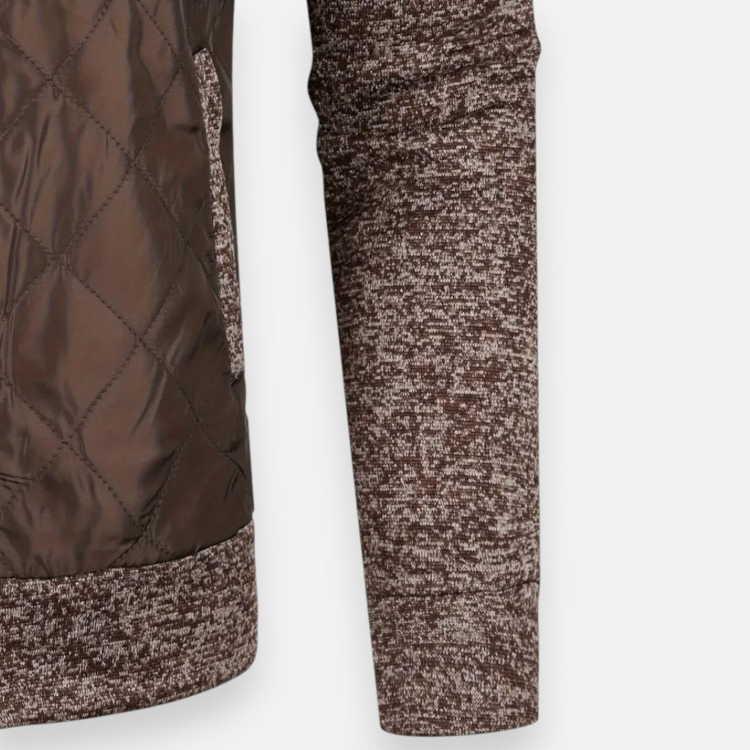 Mivora London | Men’s Knitted Cardigan Jacket – Refined Warmth, Effortless Poise