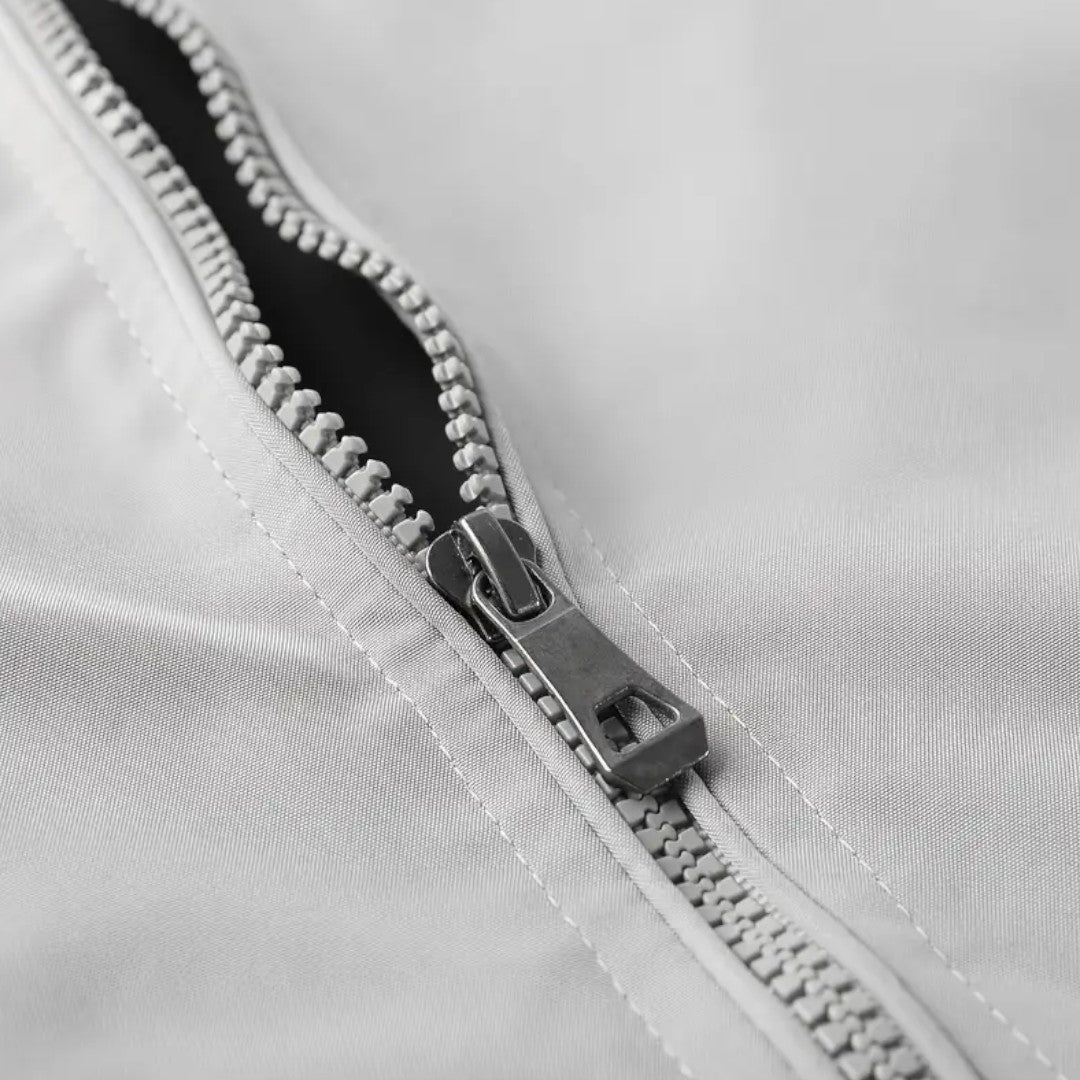 Mivora London | Men’s Stand-Collar Zip Jacket – Sleek & Warm