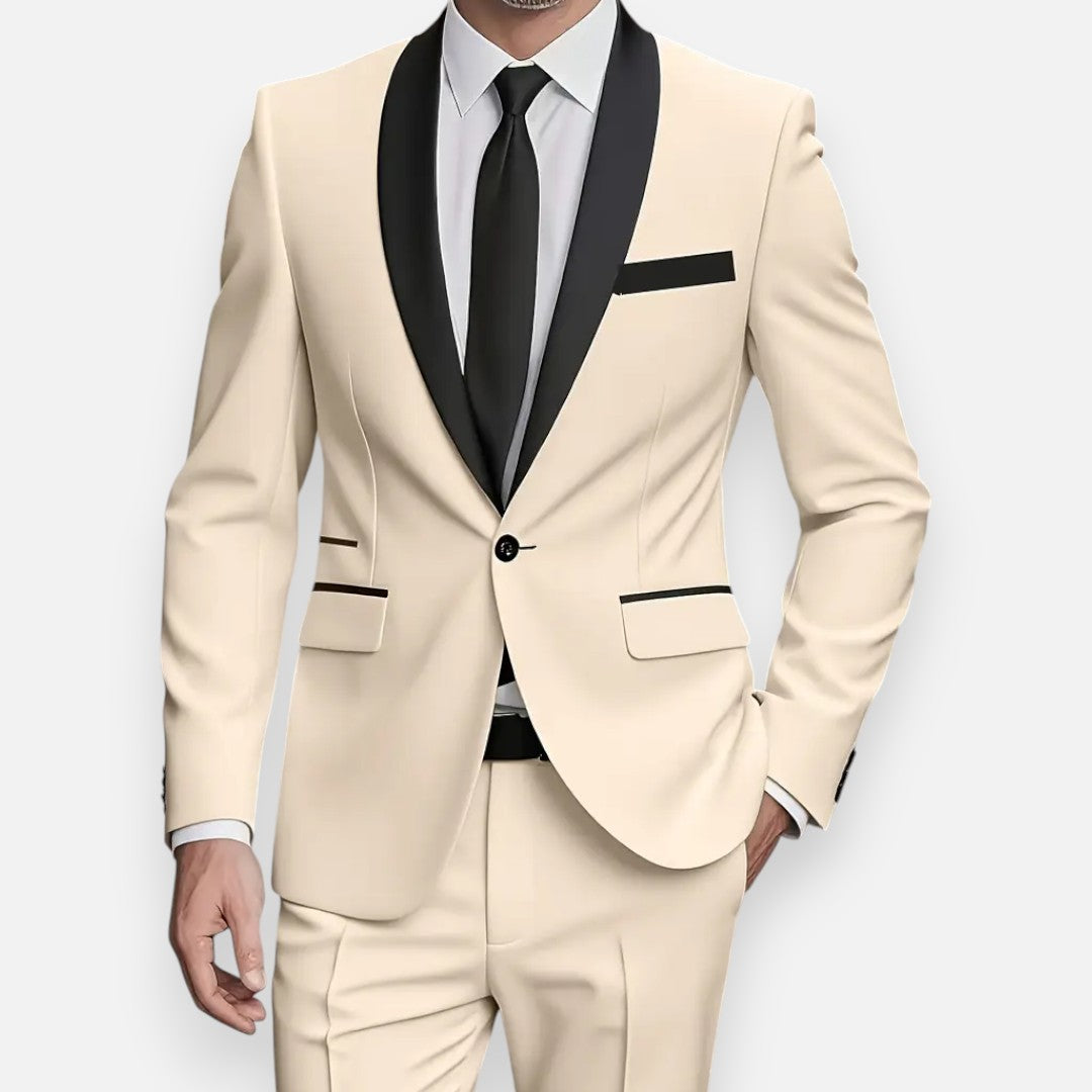 Mivora London | Men’s Sleek-Tailored 2-Piece Suit – Refined Style for Every Occasion