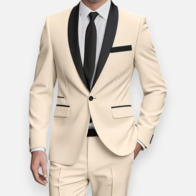 Mivora London | Men’s Sleek-Tailored 2-Piece Suit – Refined Style for Every Occasion