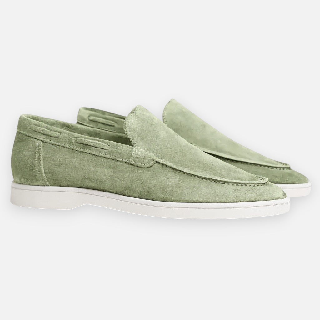 Mivora London | Men’s Suede Loafers with Classic Design