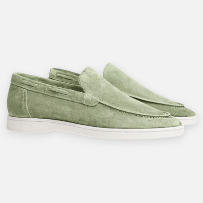 Mivora London | Men’s Suede Loafers with Classic Design