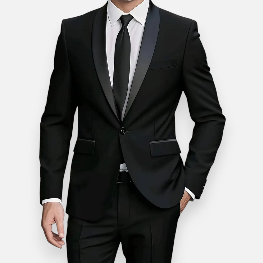 Mivora London | Men’s Sleek-Tailored 2-Piece Suit – Refined Style for Every Occasion