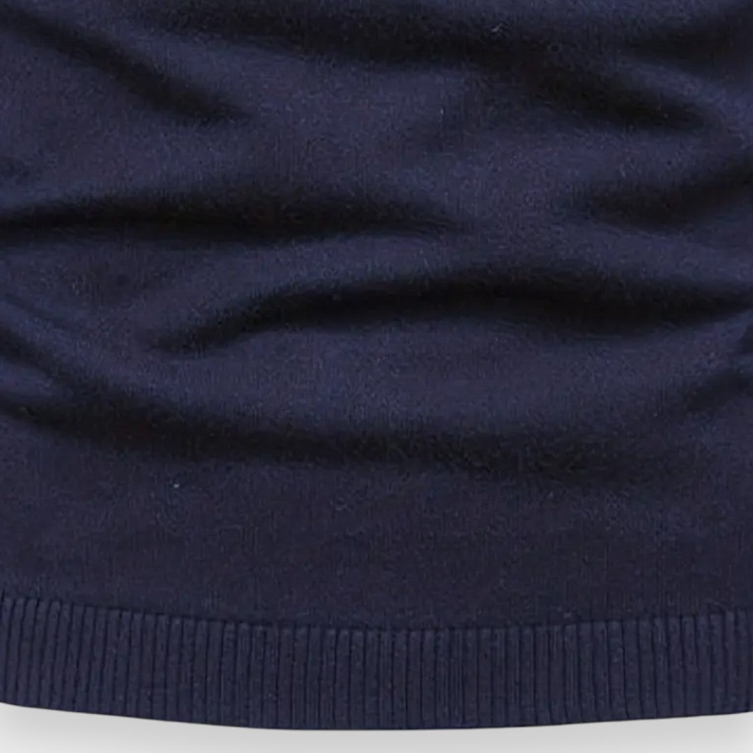 Mivora London | Men’s Knitted Crew Neck Sweater – Classic Comfort