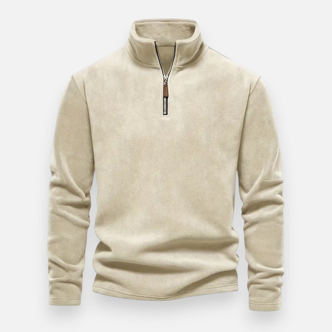 Mivora London | Men’s Velvet Sweatshirt – Comfortable Everyday Wear