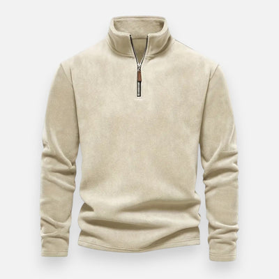 Mivora London | Men’s Velvet Sweatshirt – Comfortable Everyday Wear