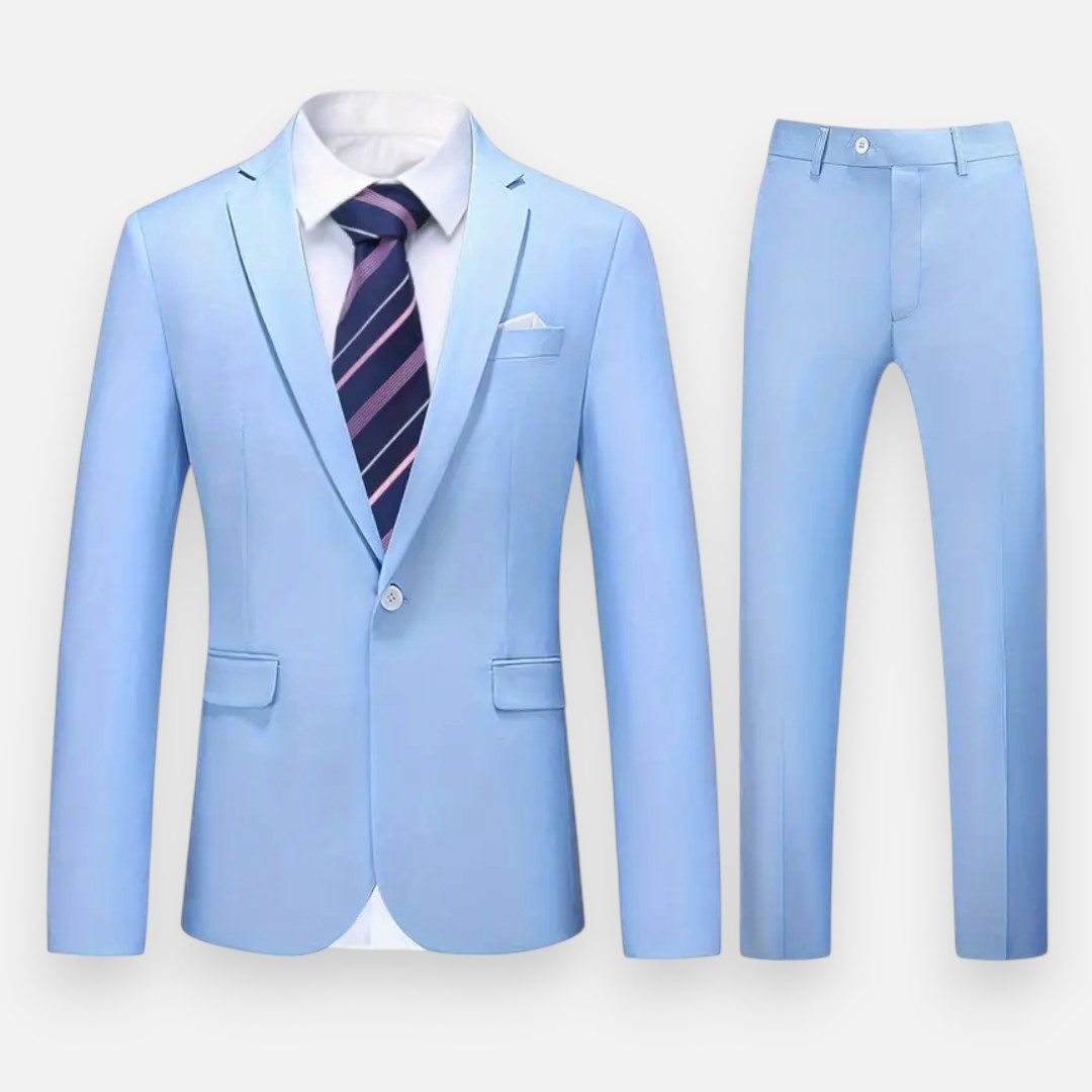 Mivora London | Men’s Tailored Elegance 2-Piece Suit Set