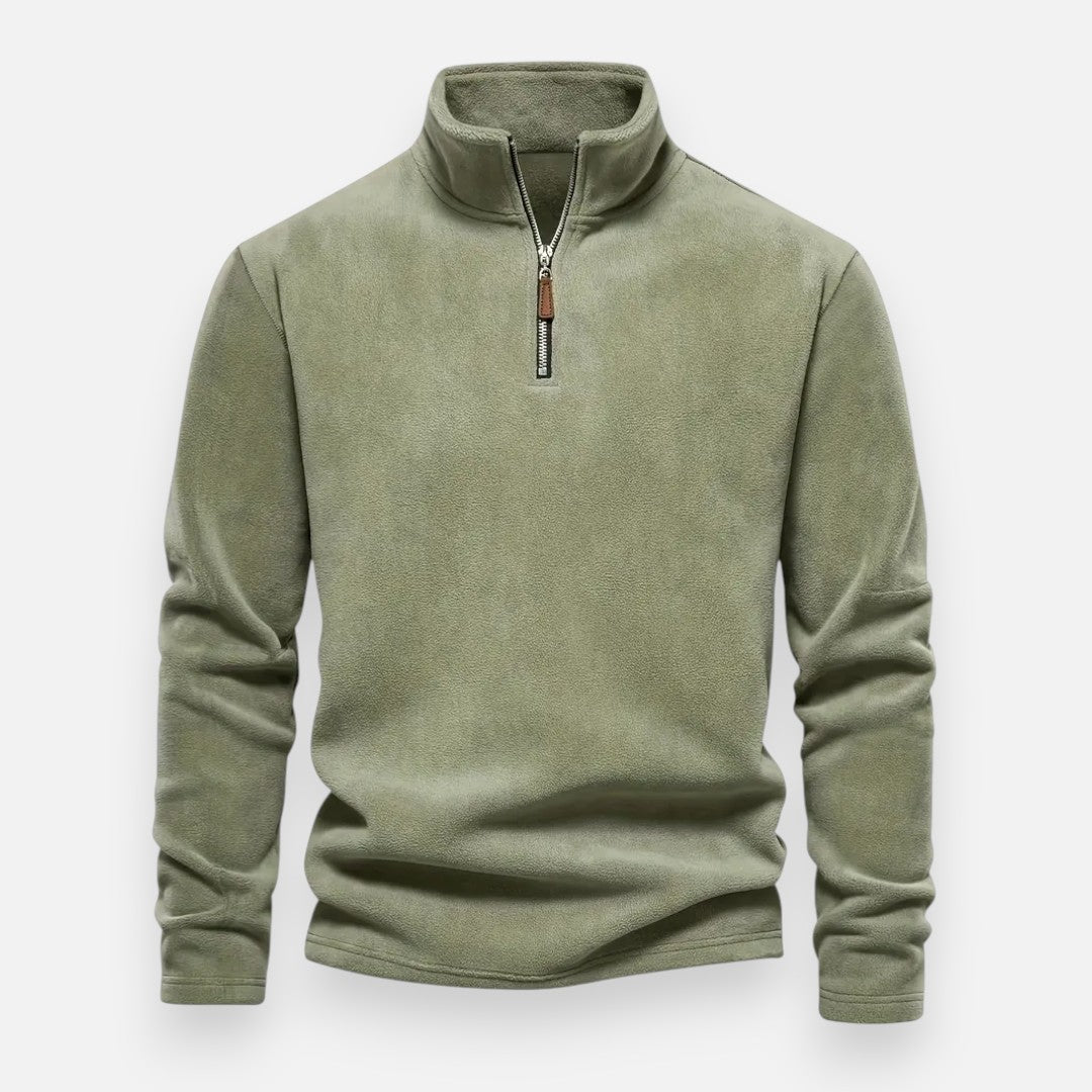 Mivora London | Men’s Velvet Sweatshirt – Comfortable Everyday Wear