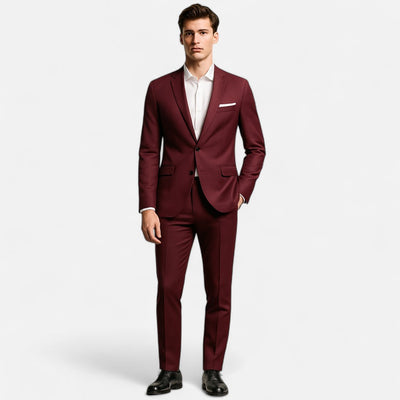 Mivora London | Men’s Tailored Elegance 2-Piece Suit Set