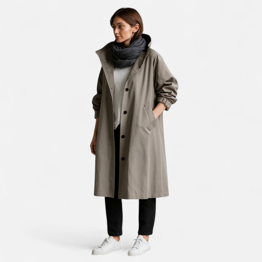 Mivora London | Women’s Whisper-Light Hooded Jacket