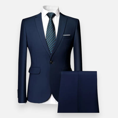Mivora London | Men’s Tailored Elegance 2-Piece Suit Set