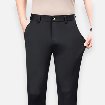 Mivora London | Men’s Slim-Fit High-Stretch Trousers