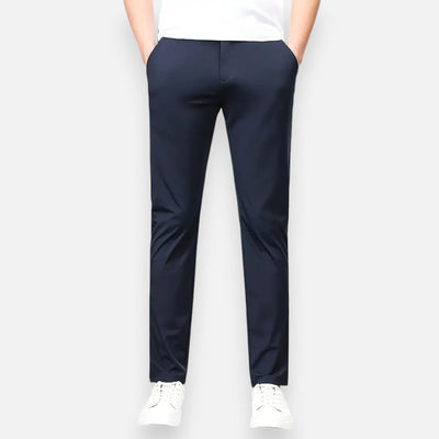 Mivora London | Men’s Slim-Fit High-Stretch Trousers