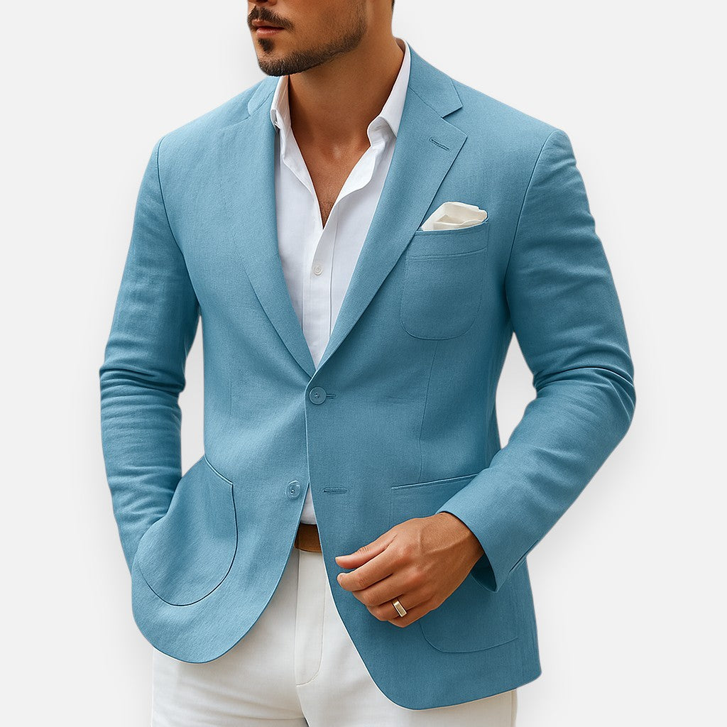 Mivora London | Men's Slim Fit Blazer For Formal & Casual Wear
