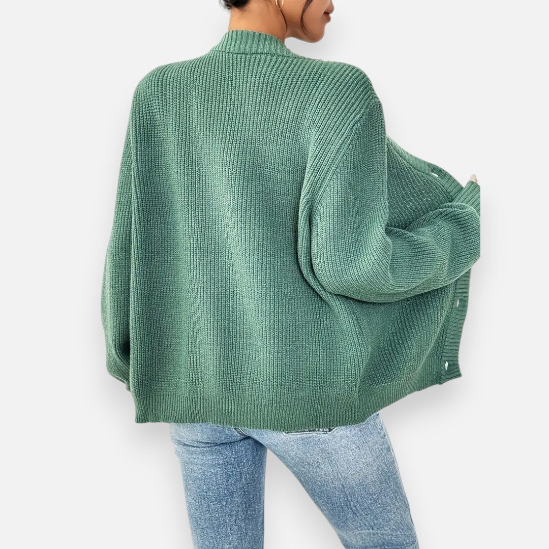 Mivora London | Women’s Luxe Knit Cardigan – Effortless Style