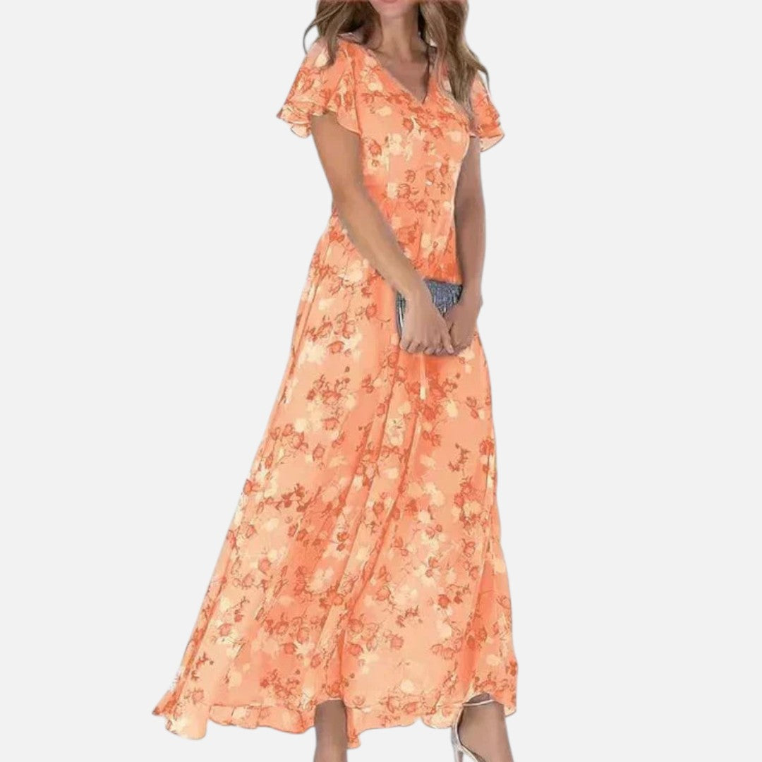 Mivora London | Women’s Fit‑and‑Flare Midi Dress