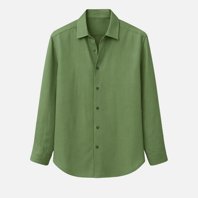 Mivora London | Casual Summer Long-Sleeve Shirt With Relaxed Fit