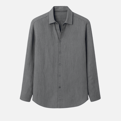 Mivora London | Casual Summer Long-Sleeve Shirt With Relaxed Fit