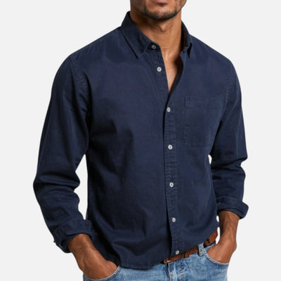 Mivora London | Men’s Whisper-Soft Long-Sleeve Shirt