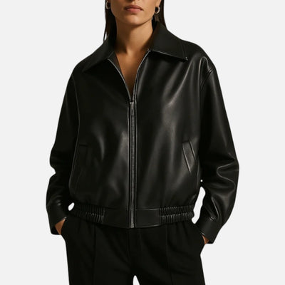 Mivora London | Women's Loose-Fit Casual Jacket With Relaxed Silhouette