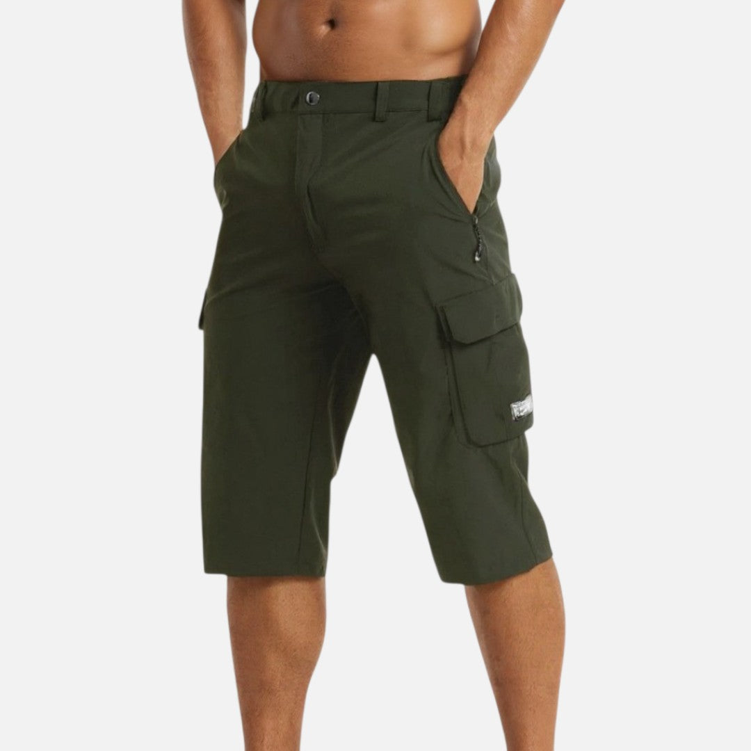 Mivora London | Quick-Dry Cargo Shorts For Men With Multiple Pockets