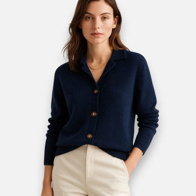 Mivora London | Women’s Cozy Soft-Touch Button-Up Cardigan Sweater