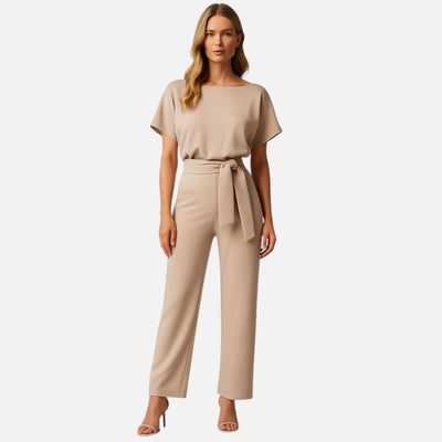 Mivora London | Women’s Tailored Summer Jumpsuit – Elegant and Comfortable