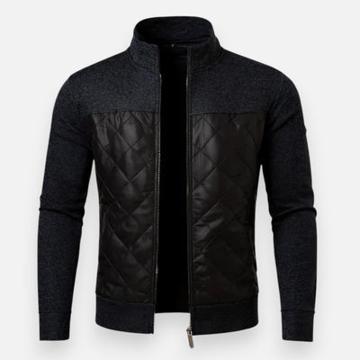 Mivora London | Men’s Knitted Cardigan Jacket – Refined Warmth, Effortless Poise