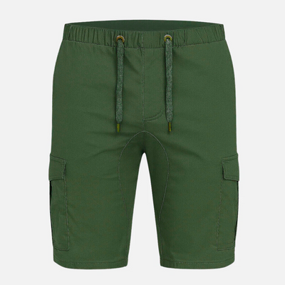 Mivora London | Men's Comfortable Slim Fit Cargo Shorts With Utility Pockets