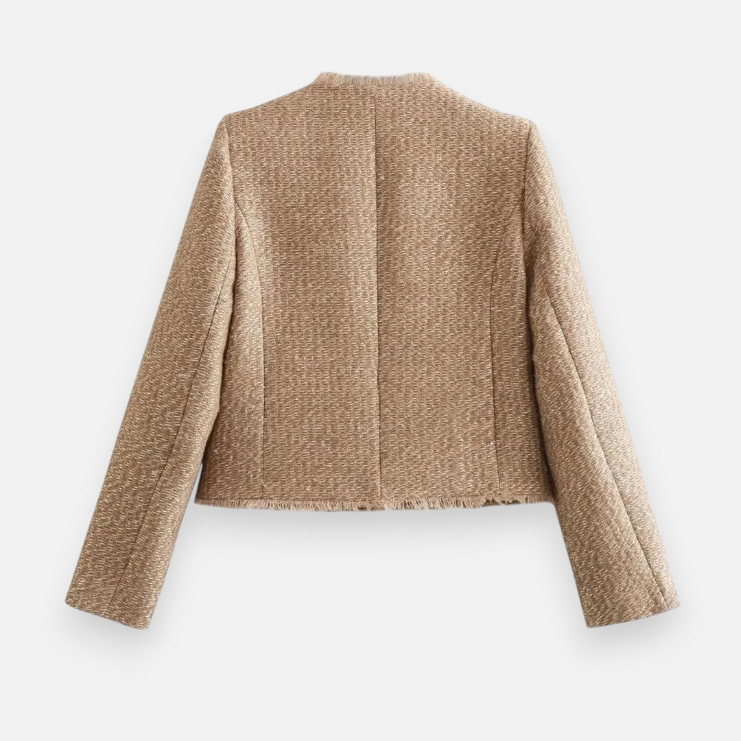 Mivora London | Women’s Tailored Blazer – Classic Sculpted Style