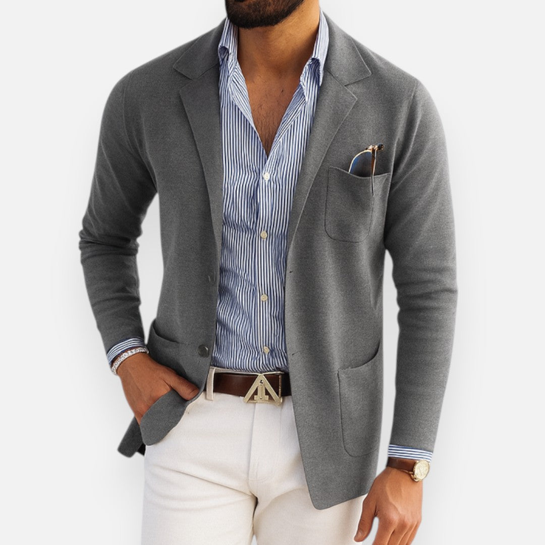Mivora London | Men's Lightweight Slim Fit Casual Blazer