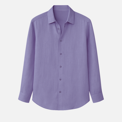 Mivora London | Casual Summer Long-Sleeve Shirt With Relaxed Fit