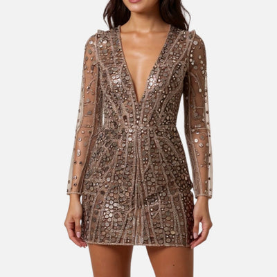 Mivora London | Sequin Bodycon Mini Dress