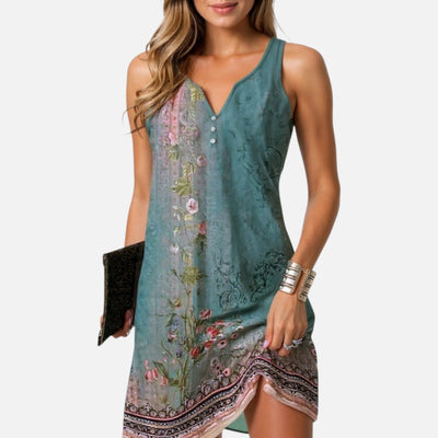 Mivora London | Women's Sleeveless Mini Dress With Relaxed Fit