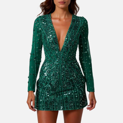 Mivora London | Sequin Bodycon Mini Dress