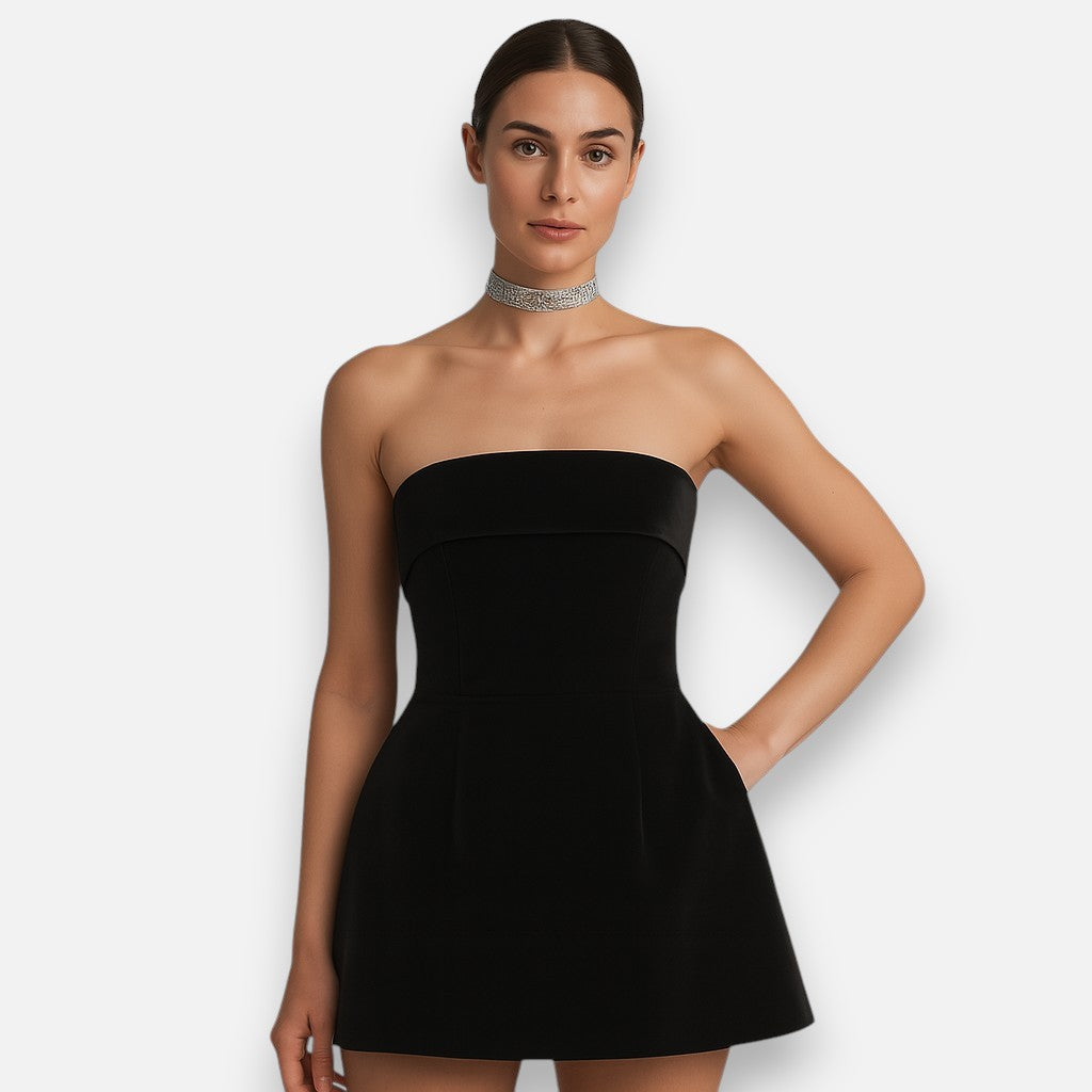 Mivora London | Slim Fit Mini Dress – Elegant Body-Hugging Design