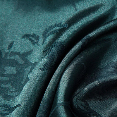 Mivora London | Men’s Relaxed-Fit Floral Shirt in Midnight Rose