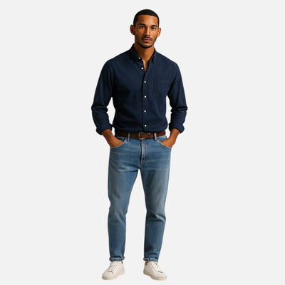 Mivora London | Men’s Whisper-Soft Long-Sleeve Shirt