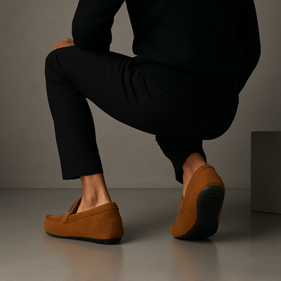 Mivora London | Men’s Classic Italian-Style Casual Slip-On Shoes with Sleek Minimal Design